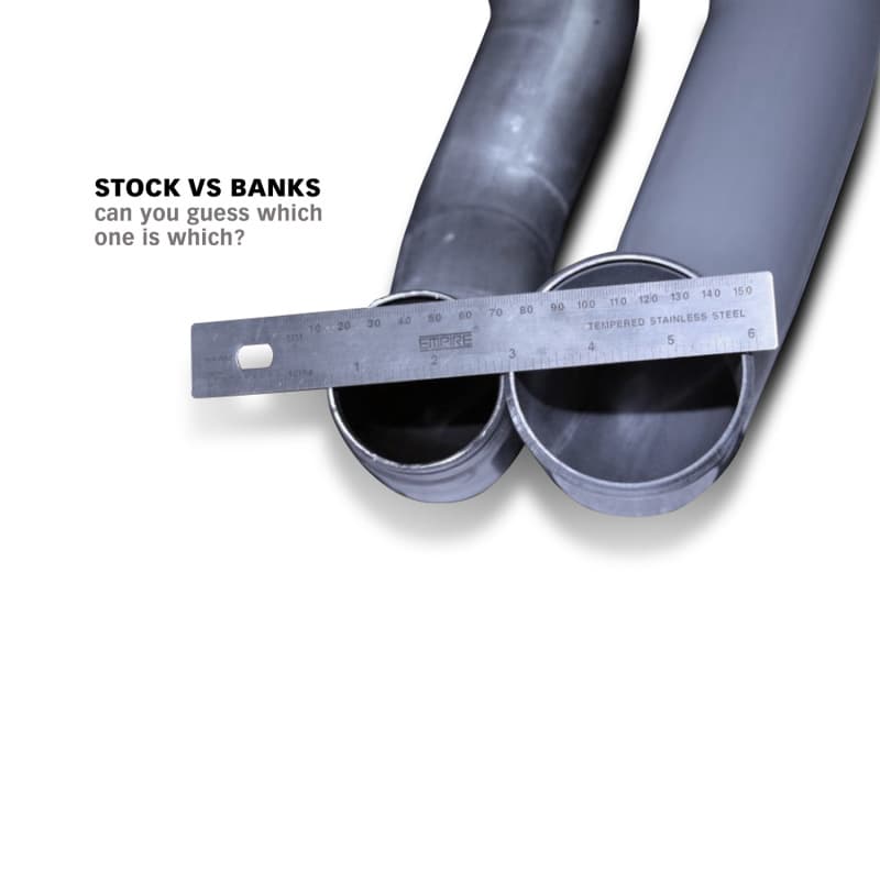 Banks Power Boost Tube for Turbocharger 3-Inch Mandrel-Bent Aluminized Steel - Image 5