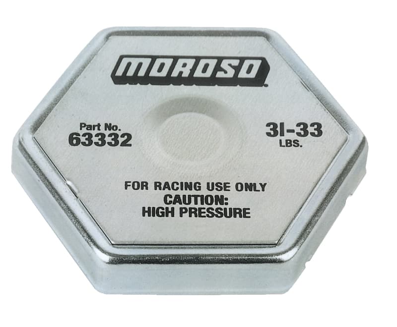 Moroso Racing Radiator Cap 31-33lbs