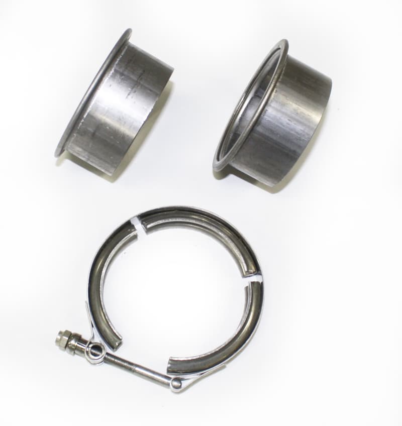 JBA V-Band Clamp & Flanges 3" Stainless Steel Exhaust