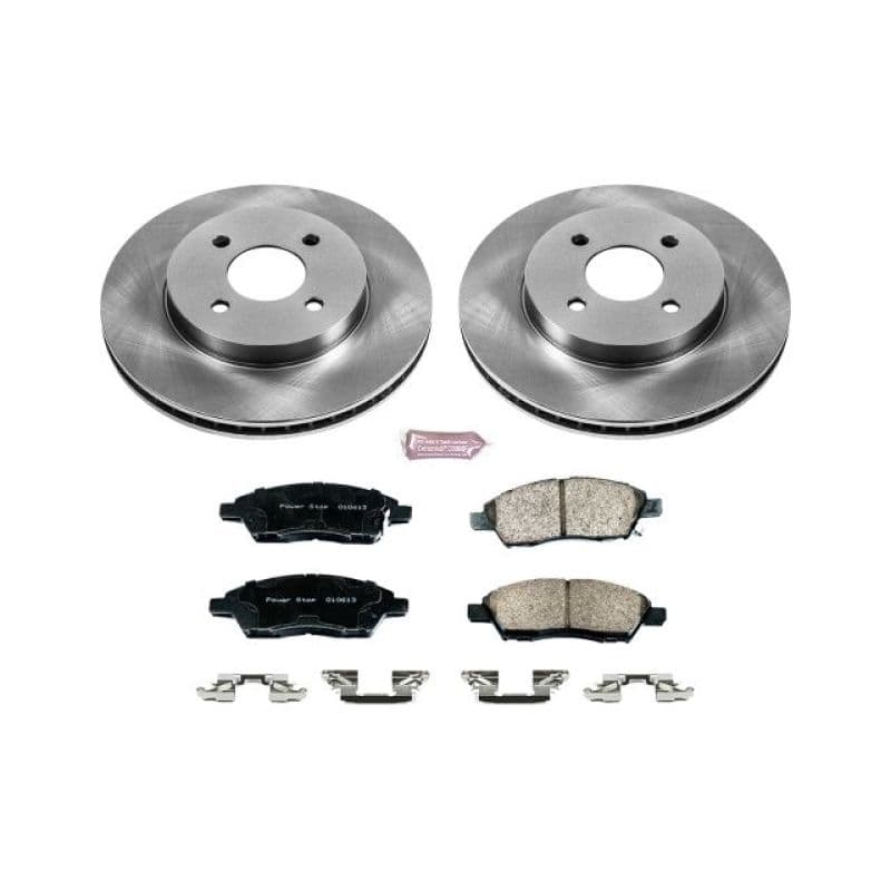 PowerStop Autospecialty Brake Kit Z17 for Daily Driver with Ceramic Pads