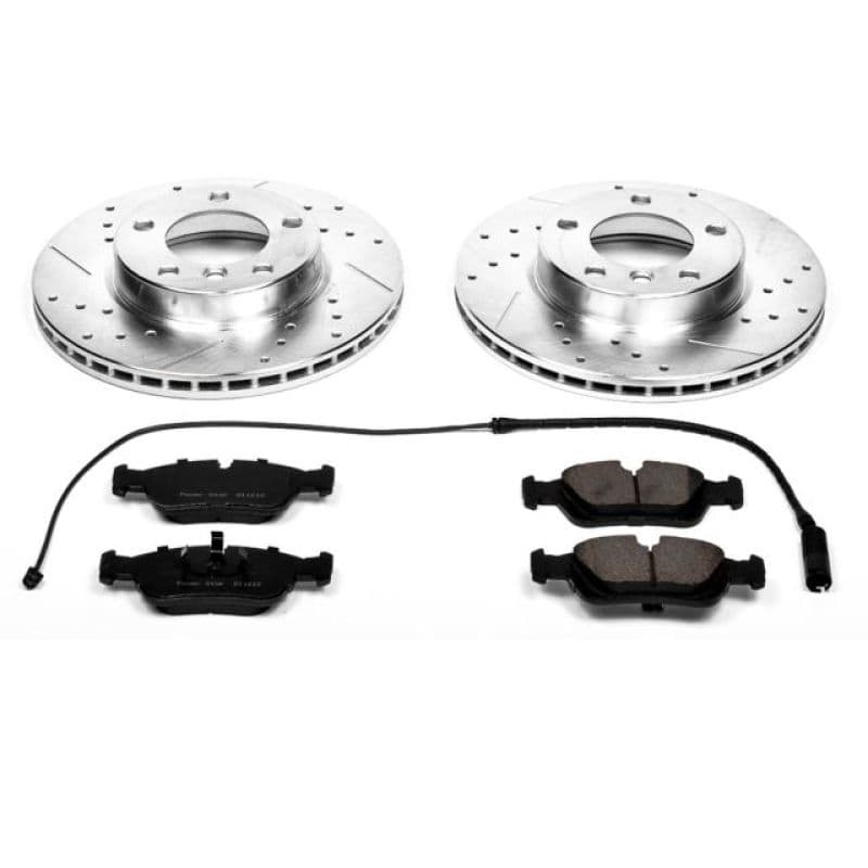 PowerStop Z23 Evolution Brake Kit for Daily Driver with Carbon-Fiber Ceramic ...