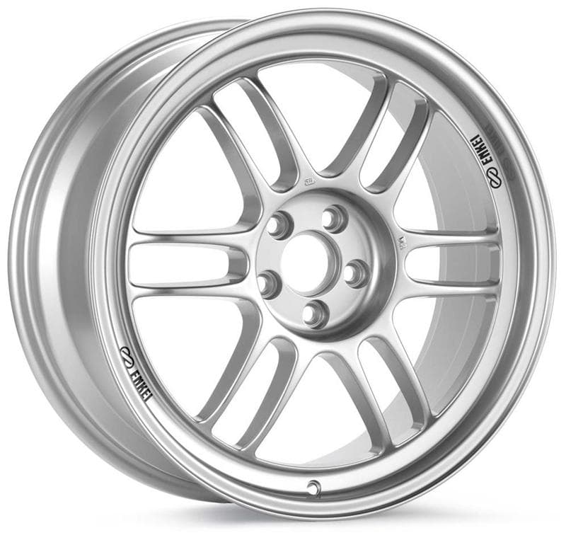 Enkei RPF1 17x7 5x114.3 45mm Offset Silver Wheels - Image 2