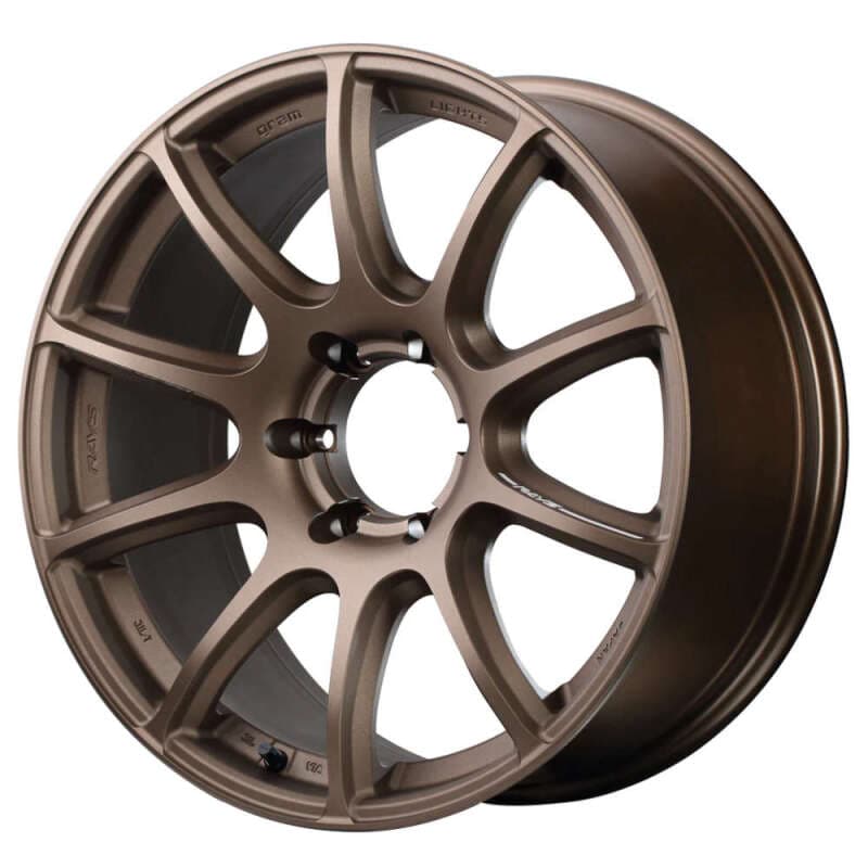 Gram Lights 57TransX Wheels 18x9 +00 5x127 Dark Bronze/Machining