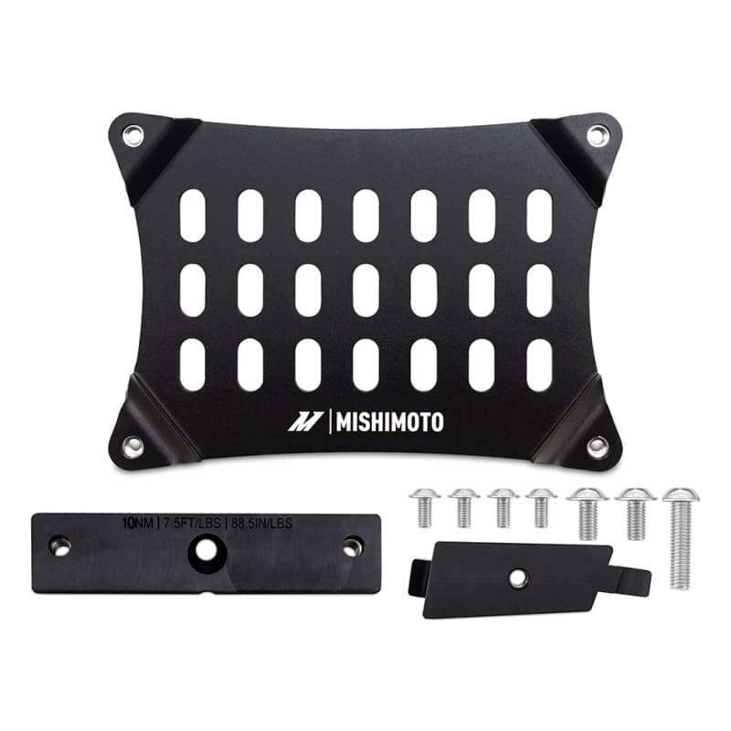 Mishimoto License Plate Relocation Kit for Ford Mustang Mach-E 3mm Steel Bracket