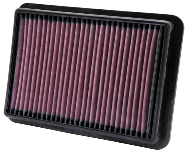 K&N Engineering Drop-In High-Flow Washable Air Filter for Multiple Vehicles