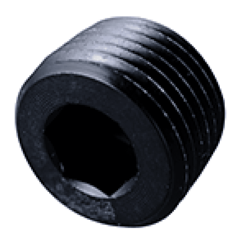Fragola Pipe Plug 1/8 NPT Internal Black
