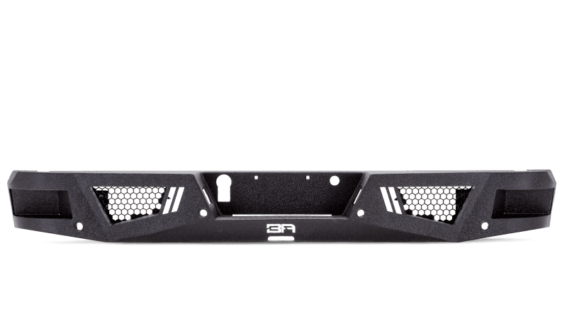 Body Armor 4x4 Eco Rear Bumper for Chevy C6 1/8" Steel Plate with Step Pockets