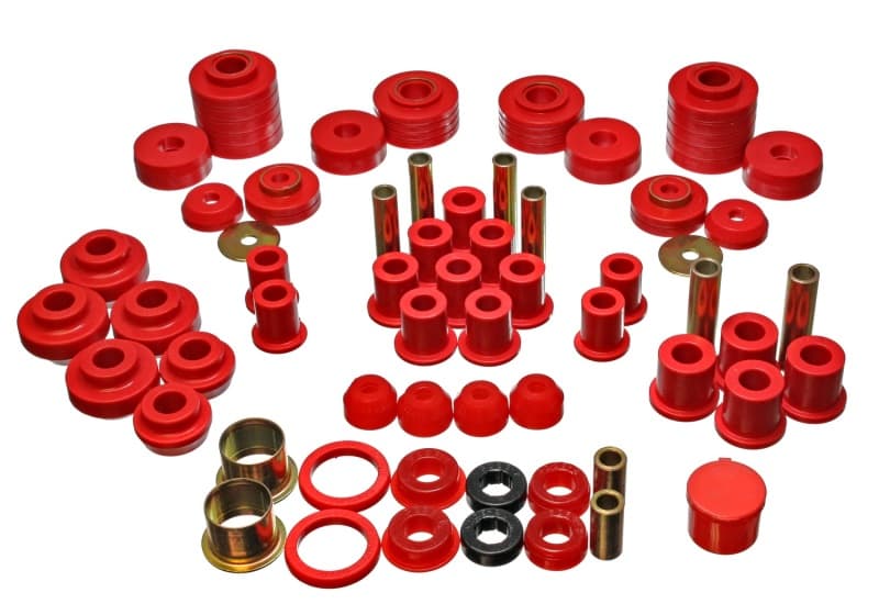 Energy Suspension Hyper-Flex Polyurethane Bushings Red