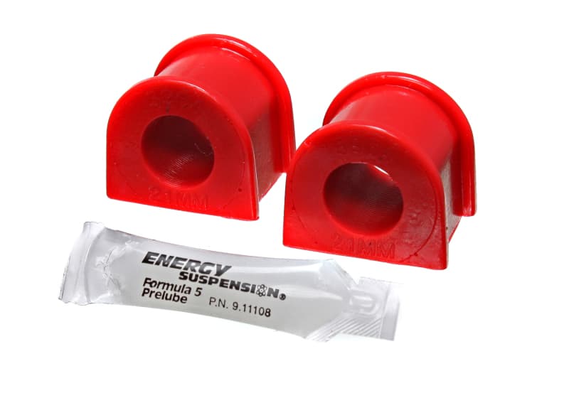 Energy Suspension Sway Bar Bushings Red Hyper-Flex Polyurethane - Image 3