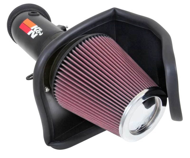 K&N Engineering Cold Air Intake for Chevy C6 with Mandrel-Bent Aluminum Tube