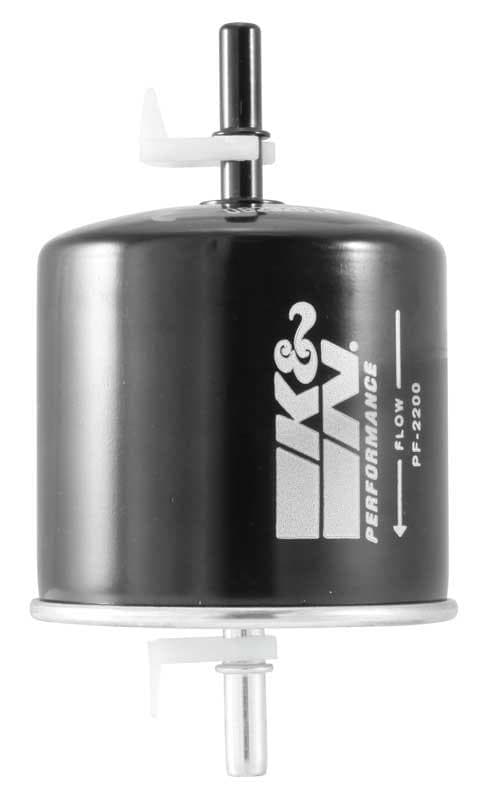 K&N Engineering Inline Fuel Filter High Flow Carbon Steel Housing PF-2200 - Image 2