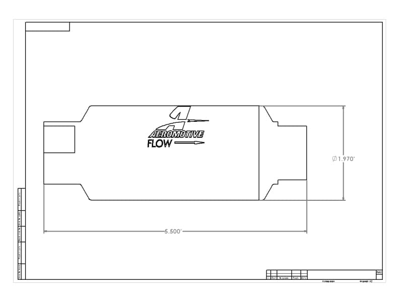 Aeromotive Fuel Filter for 200-3000+ HP Applications High-Flow 10-Micron Element - Image 5
