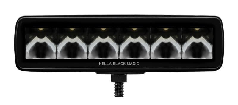 Hella Black Magic LED Light Bar 12" High-Power Worklight with Cooling Fins - Image 5