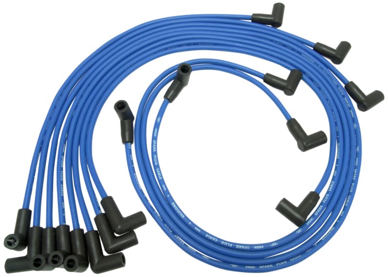 NGK Spark Plug Wire Set Ultra-Low Resistance High-Temp Silicone Jacket