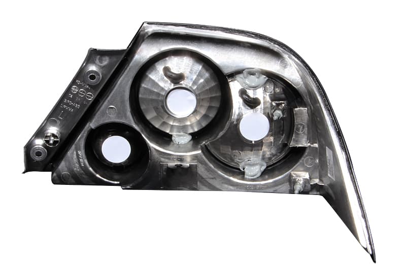 ANZO Tail Light Assembly Pair Clear Lens Black Housing - Image 4