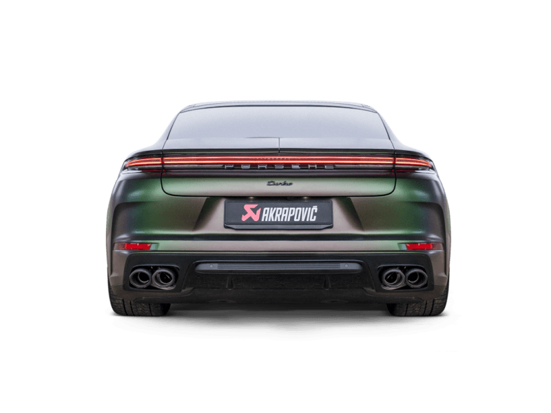 Akrapovic Slip-On Line Exhaust for Porsche Panamera 2024+ Titanium Carbon Tips