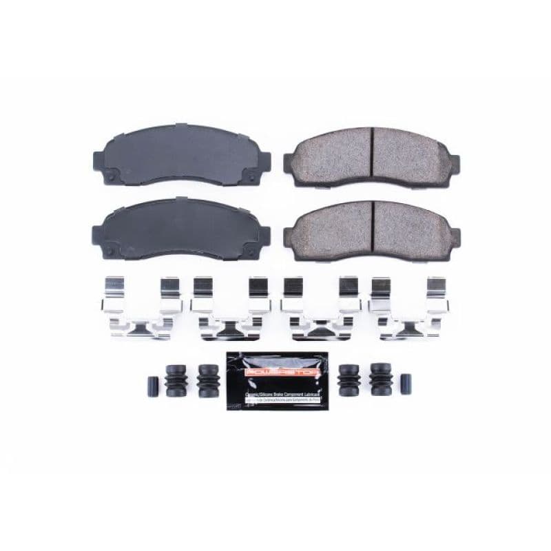 PowerStop Z23 Evolution Ceramic Brake Pads for Chevy C6 Carbon-Fiber Infused
