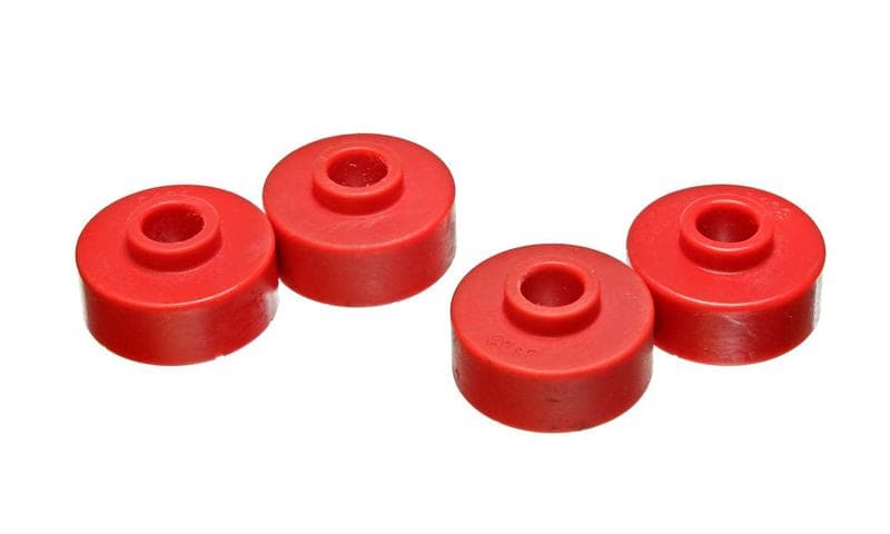 Energy Suspension Spring/Shackle Bushings Red Hyper-Flex Polyurethane for Car... - Image 2