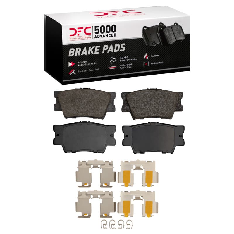 DFC Ceramic Brake Pads for Modern Vehicles with ABS and Automated Braking Sys...