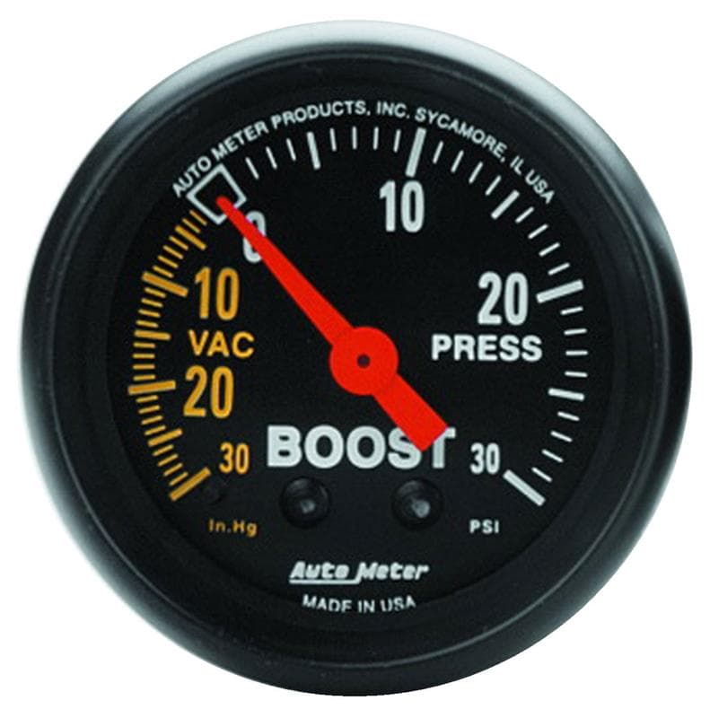 AutoMeter Mechanical Boost/Vac Gauge 1/8" NPT Pressure Connection - Image 2
