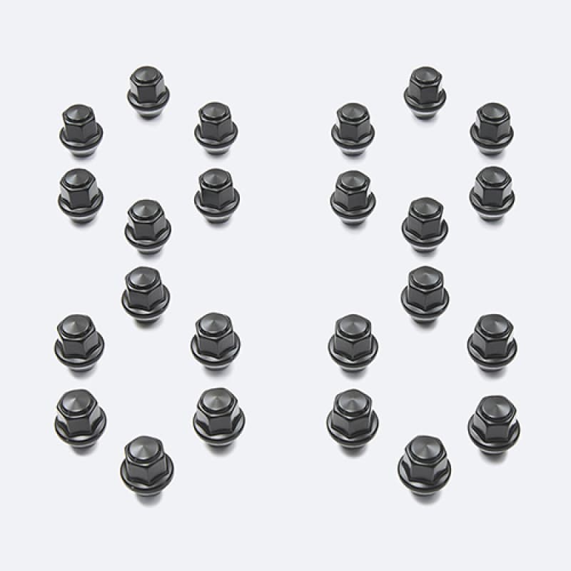 Ford Racing Wheel Lug Nut Kit for Ford F-150 24 Black Chrome Nuts - Image 3