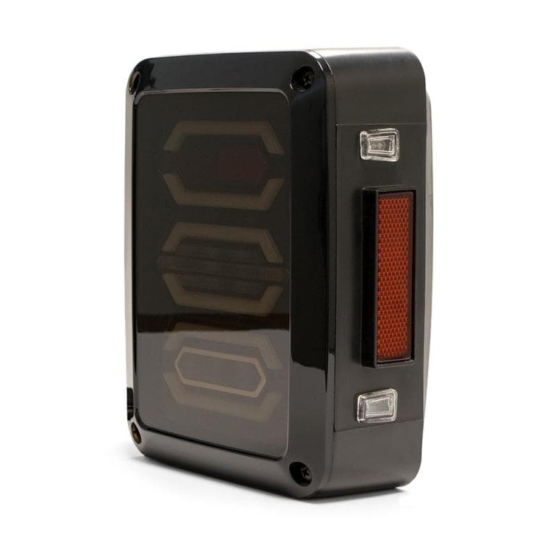 DV8 Offroad LED Tail Lights for 2007-2018 Jeep JK Wrangler Octagon Design
