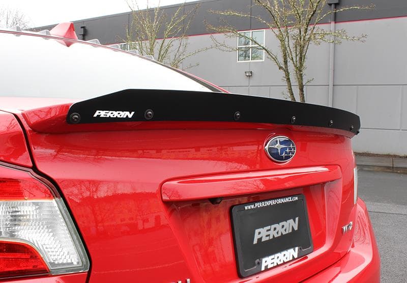 Perrin Performance Gurney Flap for 15-21 Subaru WRX/STI Sedan with Premium Wing - Image 4