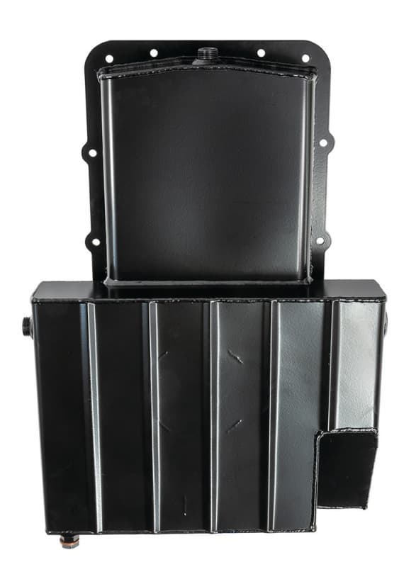 Moroso Oil Pan for Ford 5.0 Coyote/Cobra Rear Sump 9.5qt 4.5in Steel - Image 3