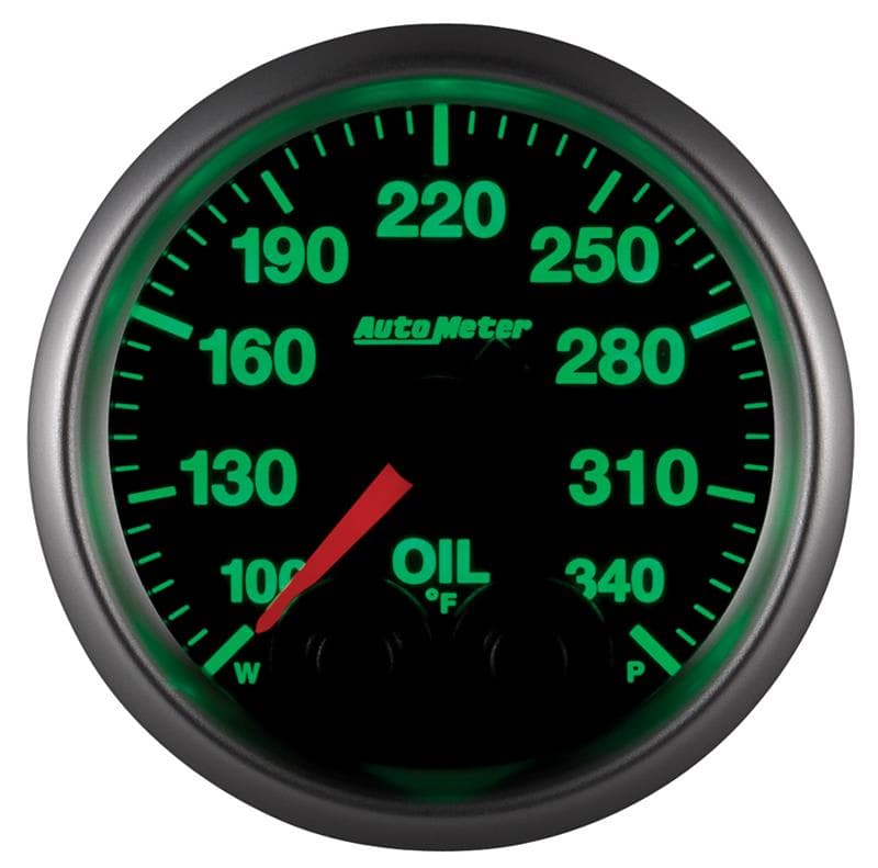 AutoMeter Oil Temperature Gauge with 1/8" NPT Transducer - Image 3