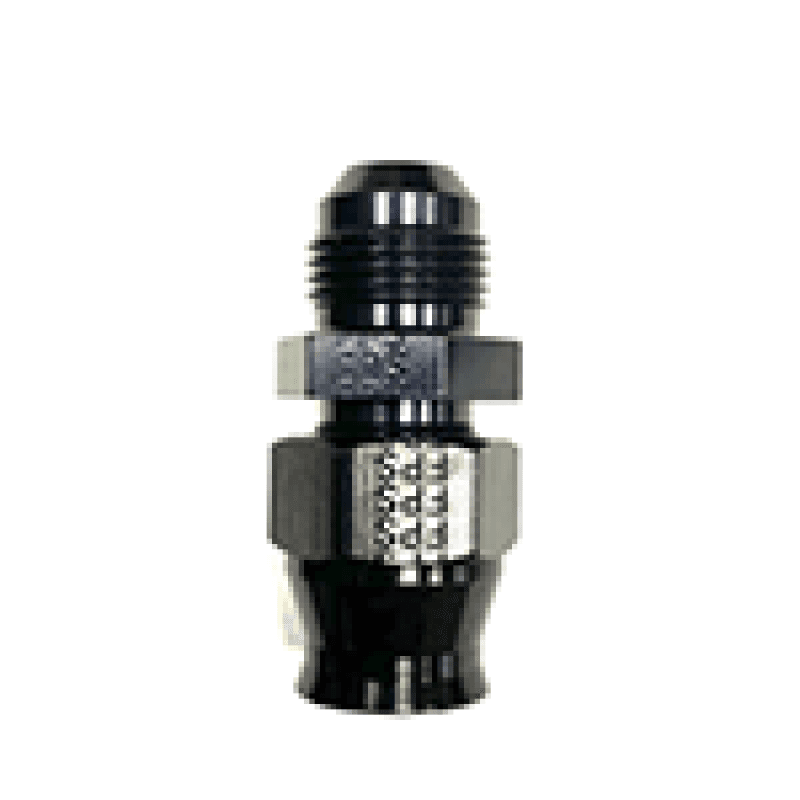 Fragola AN Adapter Fitting for -6AN Male x 1/4in Tube Black