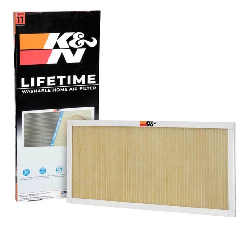 K&N Engineering HVAC Air Filter MERV 11 Washable Reusable Pleated Synthetic - Image 3