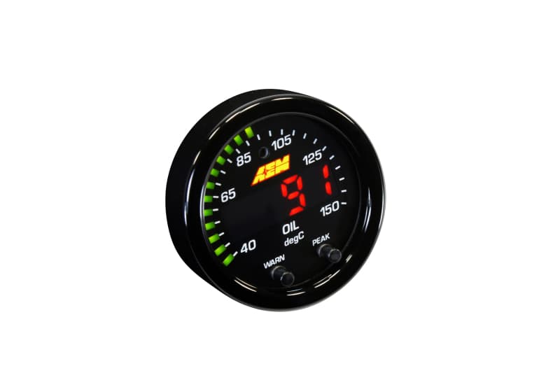 AEM X-Series Digital Gauges with AEMnet CAN-Bus and Programmable LED Display - Image 3
