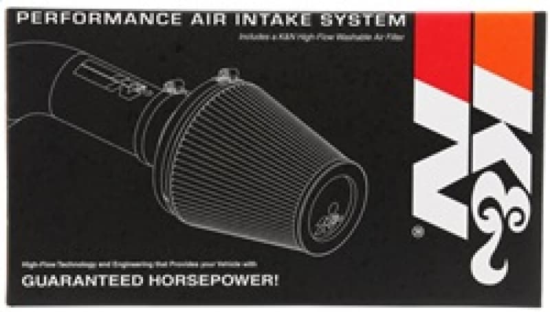 K&N Engineering Cold Air Intake System with Heat Shield and Washable Filter - Image 5