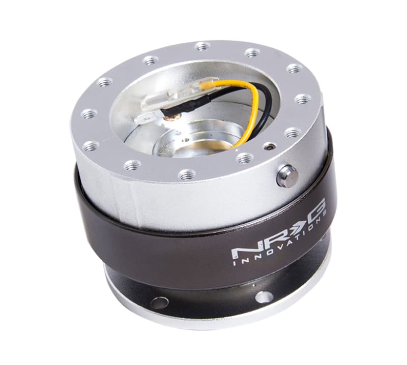 NRG Quick Release Gen 2.0 Silver Body Titanium Chrome Ring - Image 2