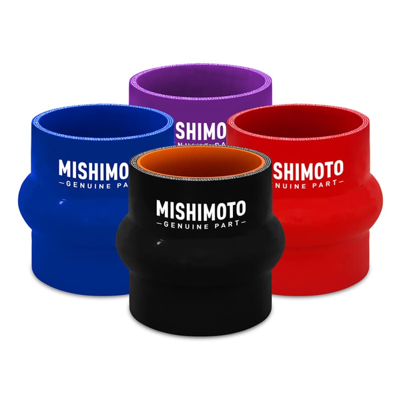 Mishimoto Silicone Hump Hose Coupler 2.5in Flexible High-Temp - Image 2