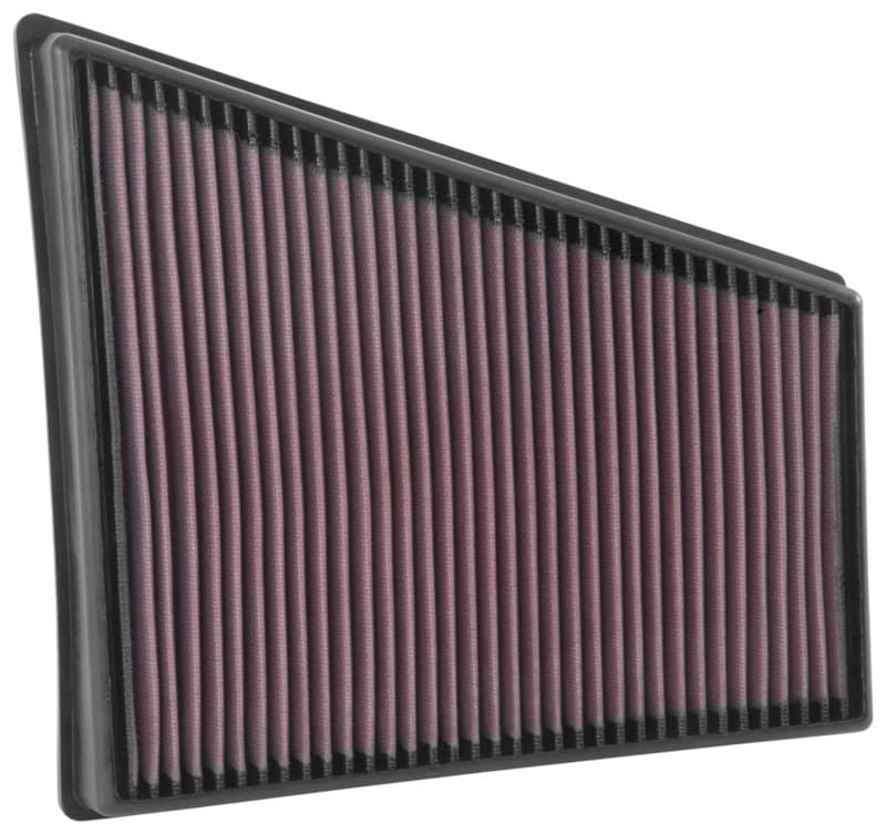 K&N Engineering Drop-In Air Filter Washable Reusable High-Flow for Universal Fit