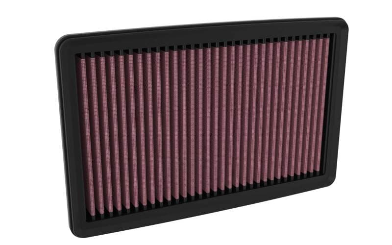 K&N Engineering Drop-In Air Filter Washable Reusable High-Flow for Multiple V...