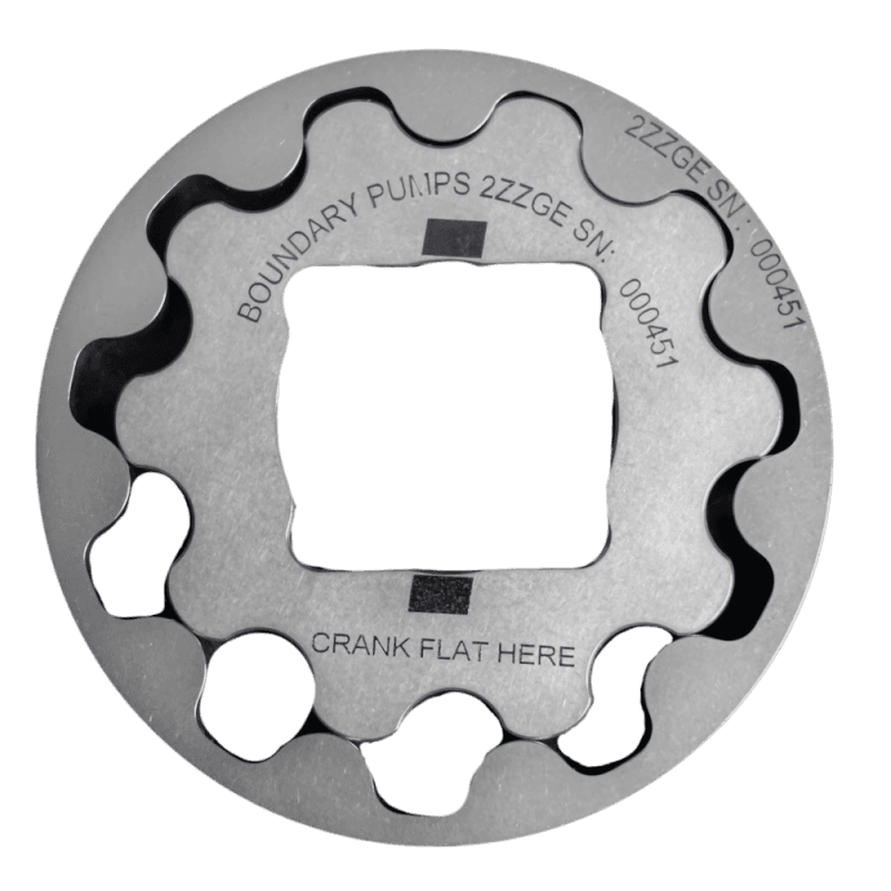Boundary Oil Pump Gear for Toyota Celica/Lotus Elise 2ZZGE High Flow Billet - Image 2