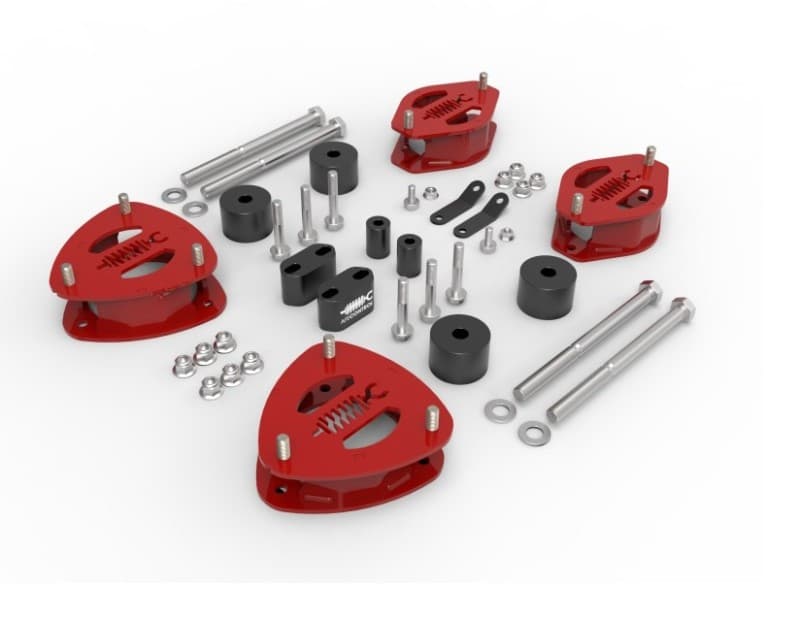 aFe CONTROL 2" Lift Kit for Subaru with CNC Laser-Cut Offset Spacers - Image 2