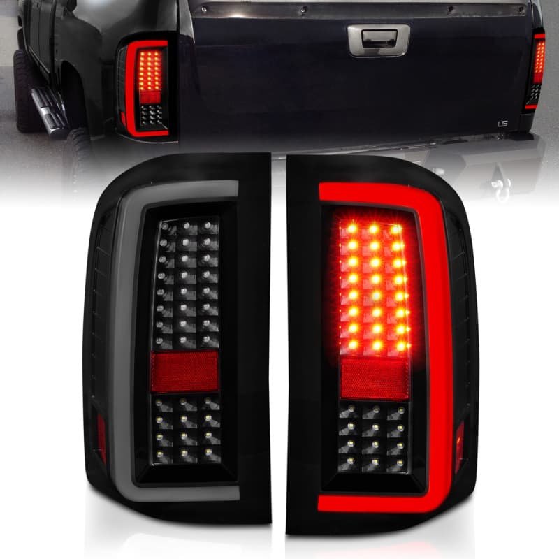 ANZO LED Taillight Assembly for Chevy C6 Plug and Play Pair - Image 2
