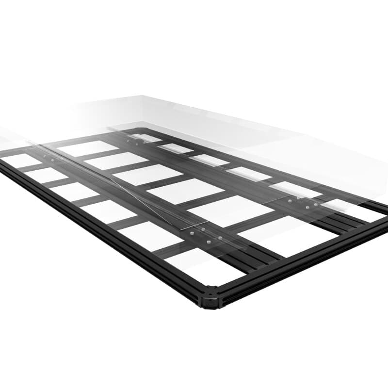 KC HiLiTES Platform One Roof Rack Tent Mount for Secure Rooftop Tent Installa... - Image 3