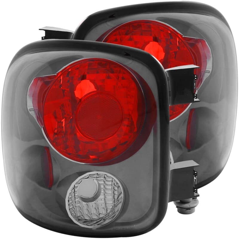 ANZO Tail Light Assembly for Chevy C6 Pair Smoke Lens Plug & Play - Image 2