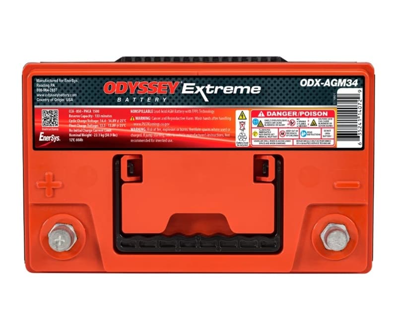 Odyssey Battery AGM2 TPPL Battery ODX-AGM34 Thin Plate Pure Lead High Power - Image 3
