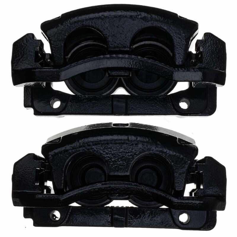 PowerStop Brake Calipers Black Powder Coated Pair Durable High-Temp Finish