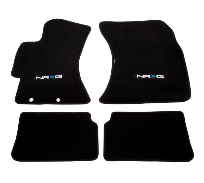 NRG Floor Mats for 2009-2011 Subaru Impreza WRX/STi 4pc Set - Image 2