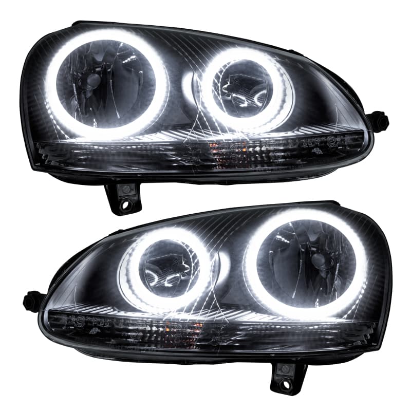 ORACLE Lighting Pre-Assembled Headlight Assemblies with Halo Kit for Multiple... - Image 2