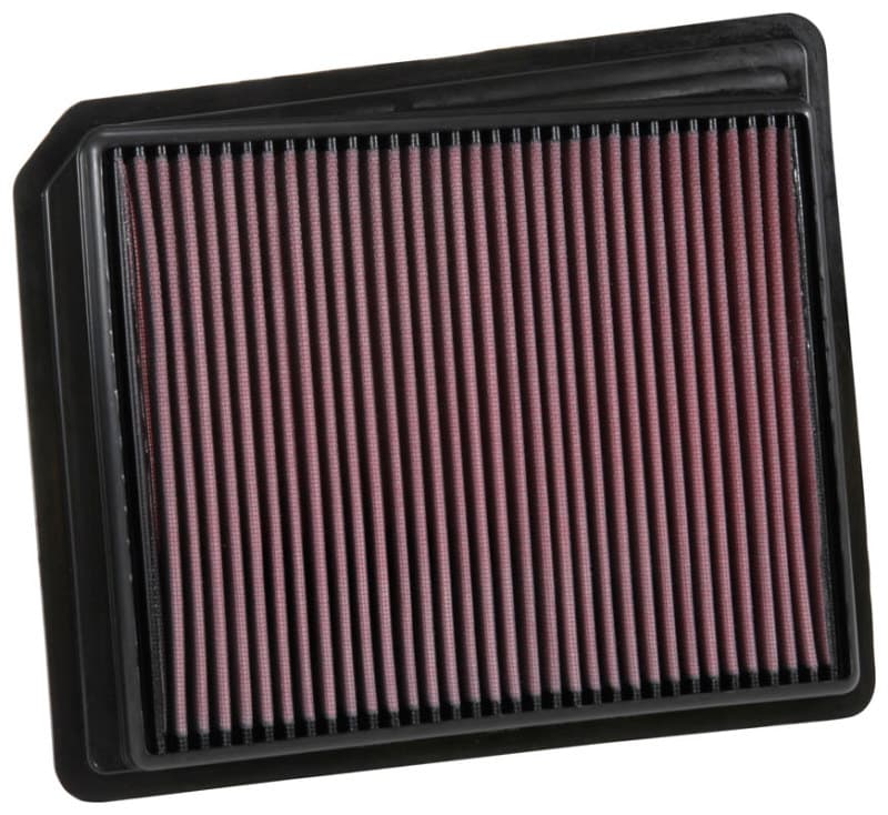 K&N Engineering Drop-In Air Filter Washable Reusable High-Flow for Multiple V...