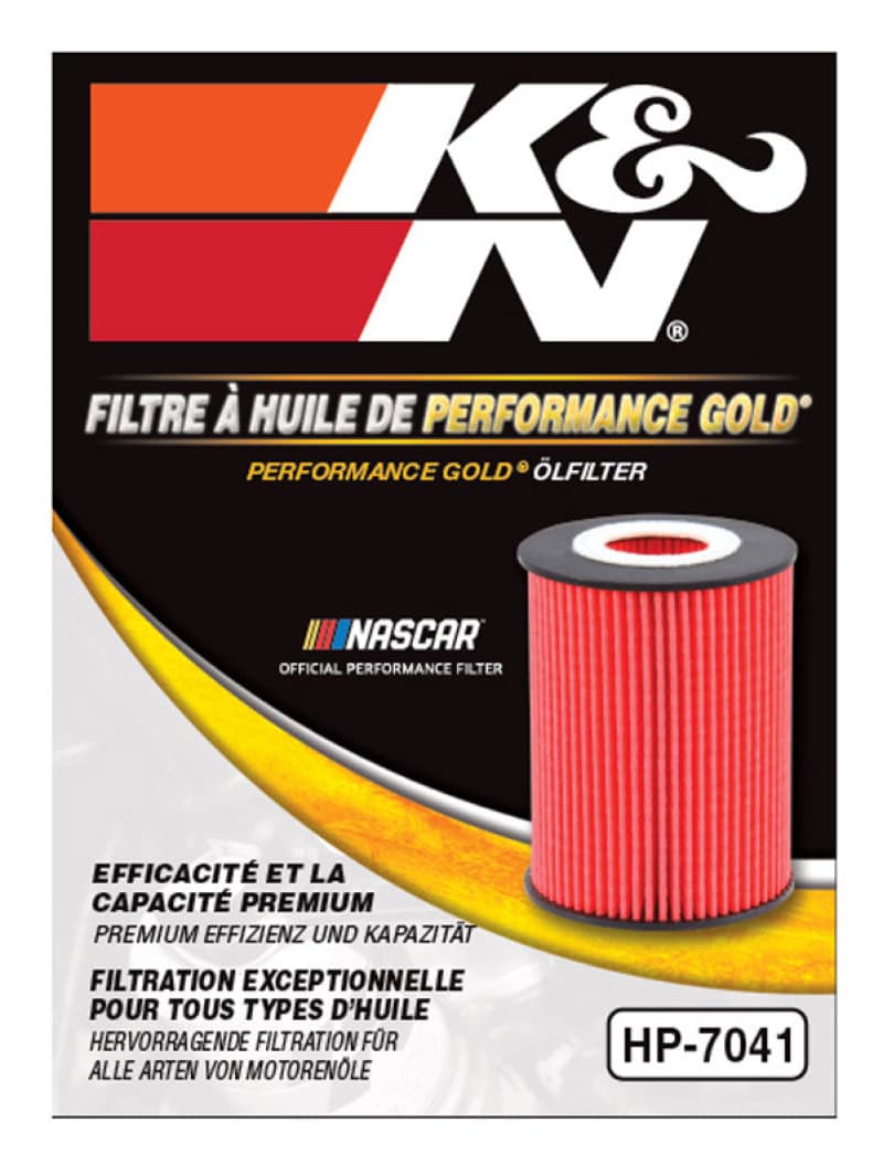 K&N Engineering Cartridge Oil Filter HP-7041 High Flow Performance - Image 5