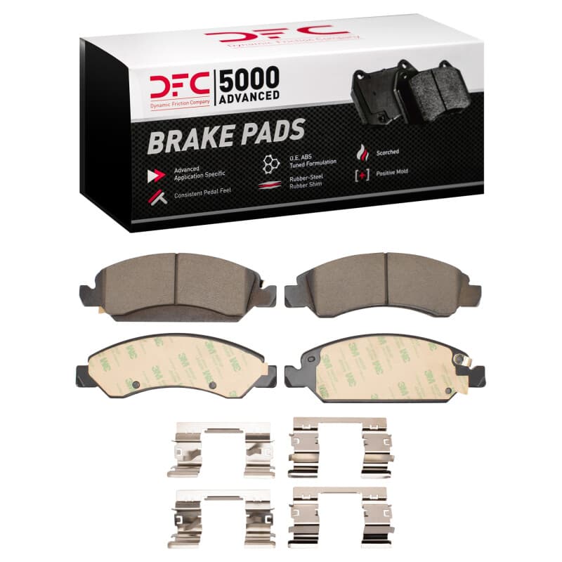 DFC Ceramic Brake Pads for Modern Vehicles with ABS and Automated Braking Sys...