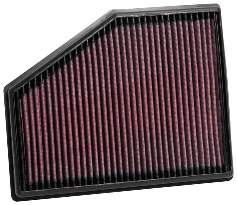 K&N Engineering Drop-In Air Filter for Multiple Vehicles Washable Reusable